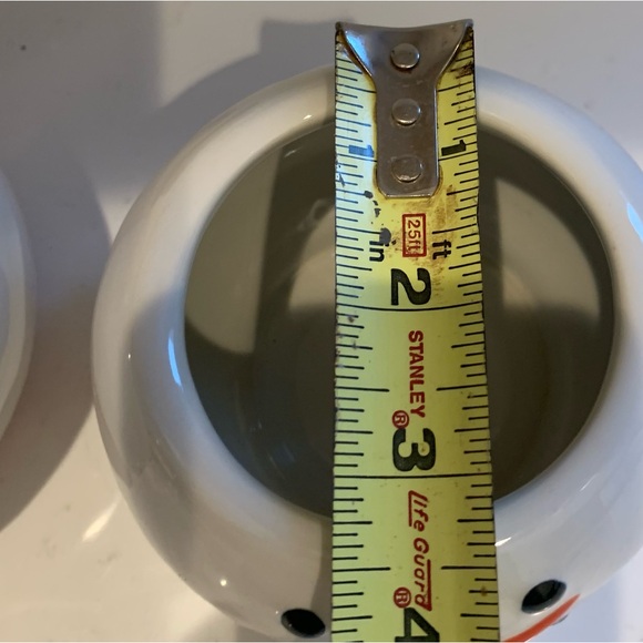 St. Nicholas Square Set of 3 Stackable Christmas Snowman Bowls  (Unused) - Picture 6 of 16